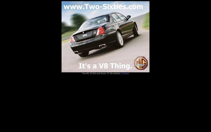 Screenshot of two-sixties.co.uk