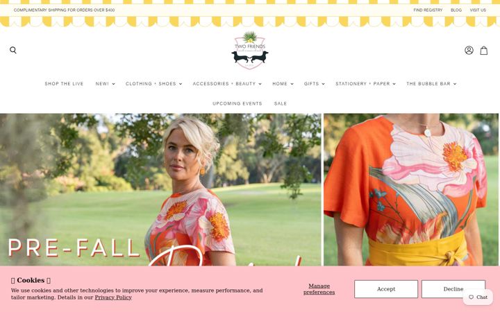 Screenshot of twofriends2.com