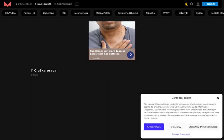 Screenshot of twojememy.pl