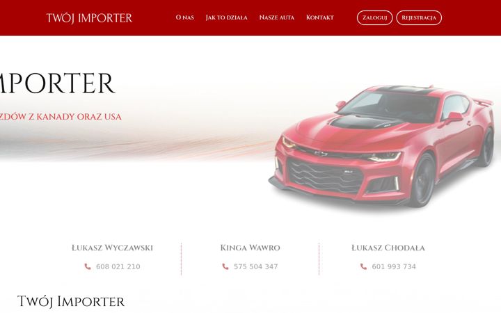 Екранна снимка на twojimporter.com