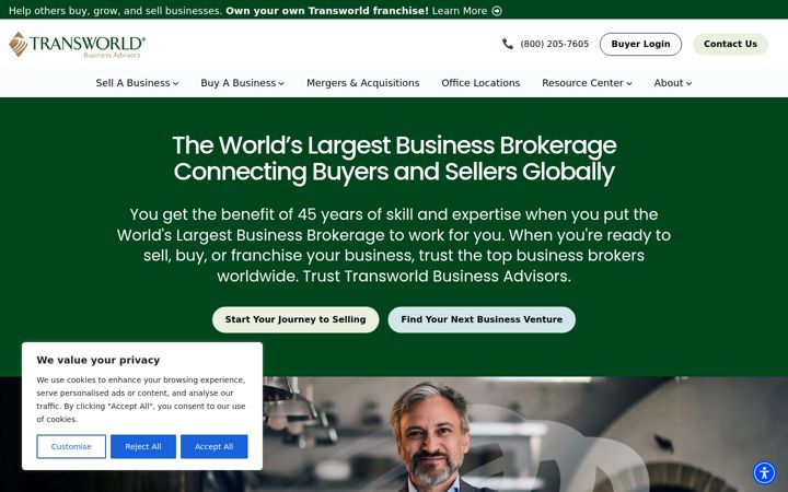Screenshot of tworld.com