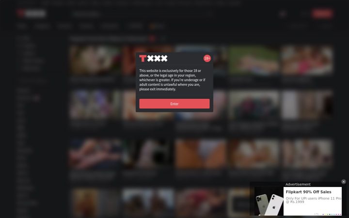 Screenshot of txxx.me