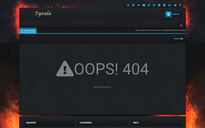 Screenshot ta' tyeala.com