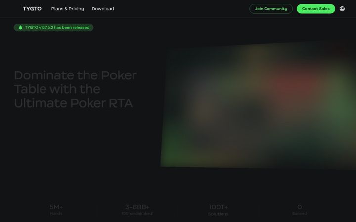 Screenshot of tygto.com