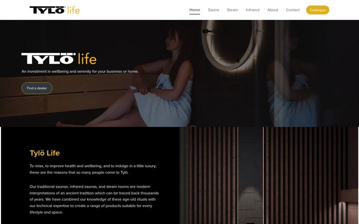 Ekrānuzņēmums no tylolife.co.uk