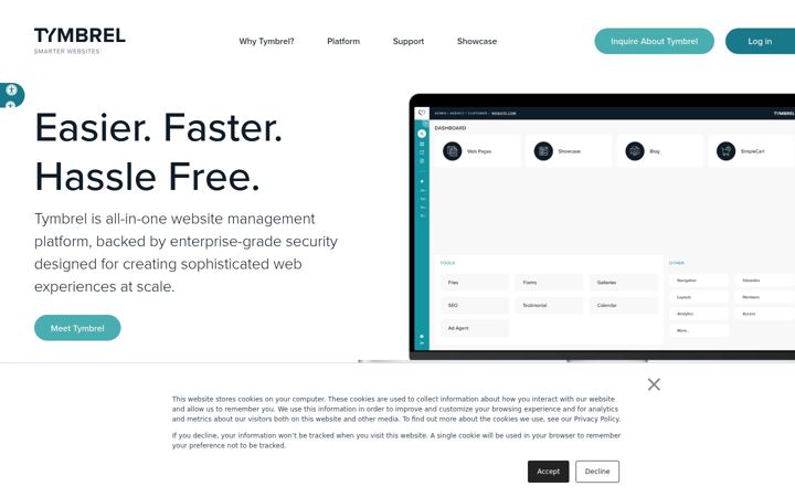 Screenshot of tymbrel.com