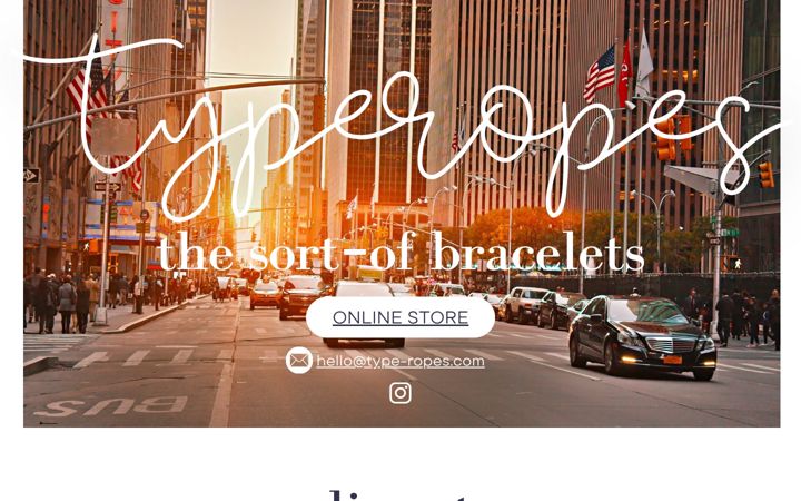 Screenshot του type-ropes.com