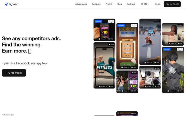 Screenshot of tyver.io
