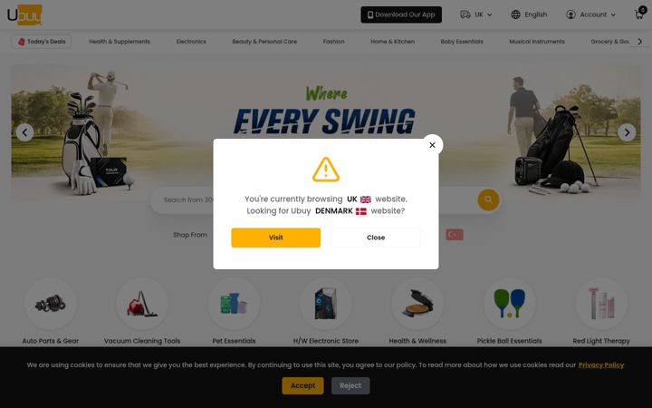 Képernyőkép: u-buy.co.uk