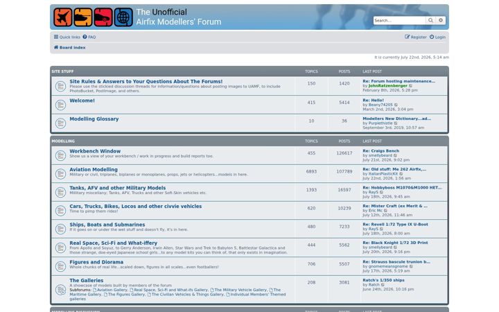 Screenshot ta' uamf.org.uk