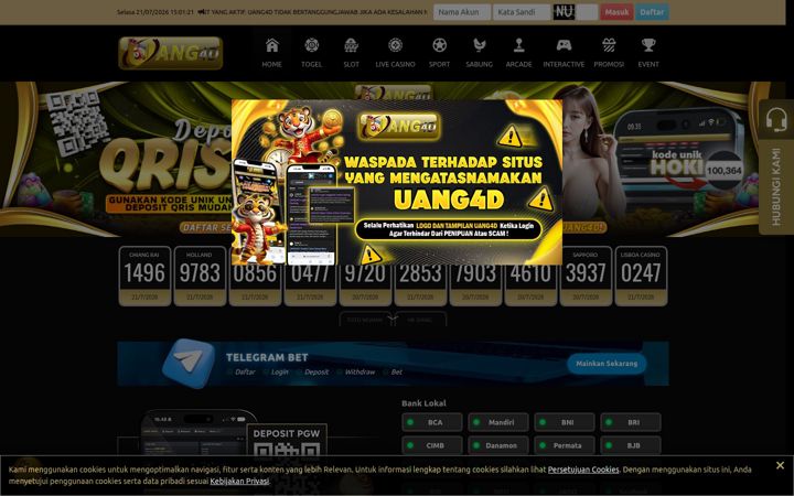 Screenshot van uang4d-oveas.top