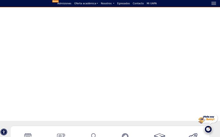 Screenshot of uapa.edu.do