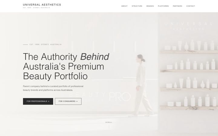 Screenshot of uapl.com.au