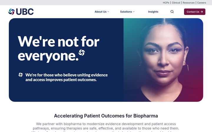 Screenshot of ubc.com