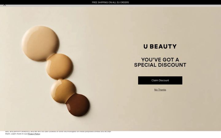 Zrzut ekranu ubeauty.com