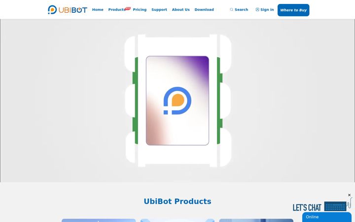Screenshot of ubibot.io