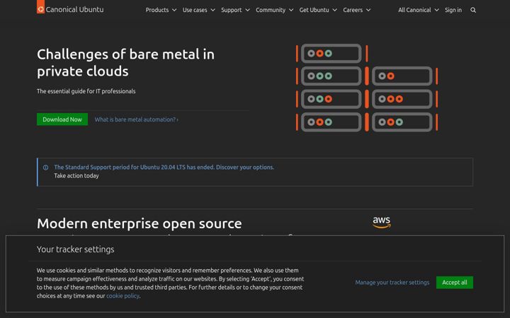 Screenshot of ubuntulinux.org