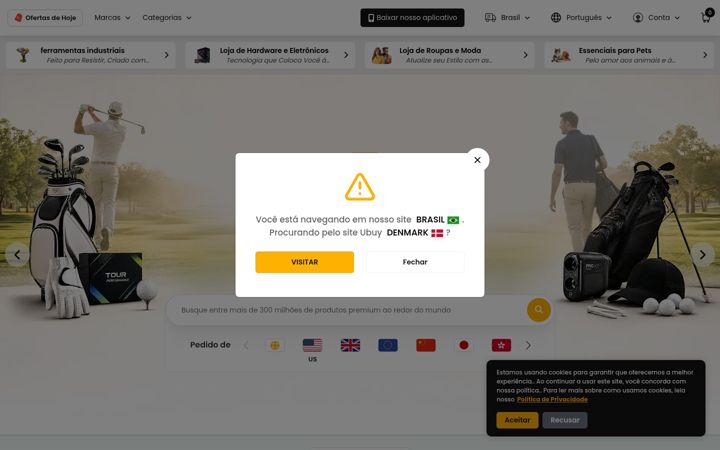 Screenshot of ubuy.com.br