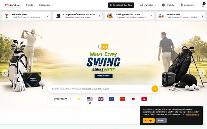 Screenshot of ubuy.com.jm