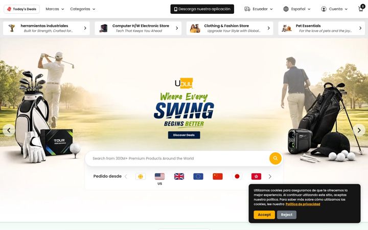 Screenshot of ubuy.ec