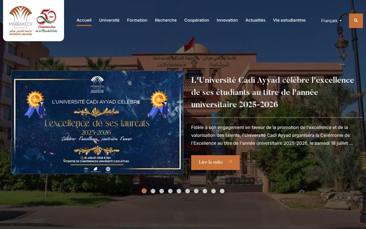 Screenshot of uca.ma