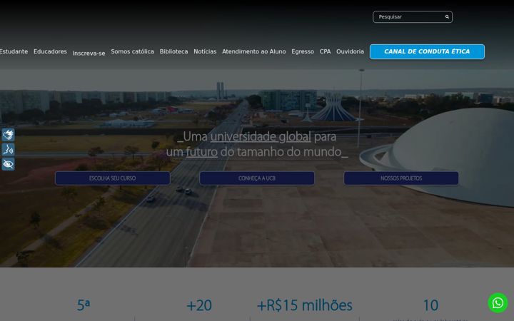 Screenshot of ucb.br
