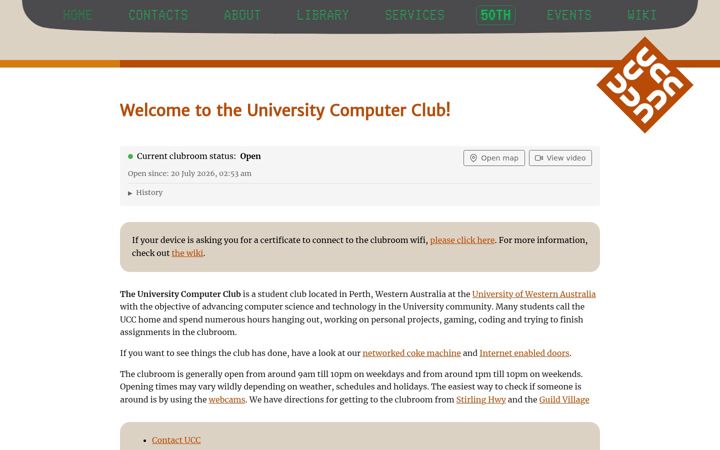 Screenshot of ucc.asn.au