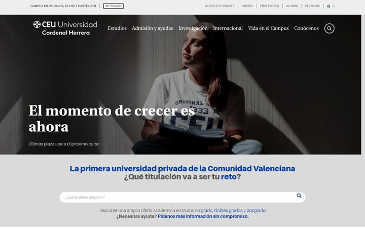 Screenshot of uchceu.es