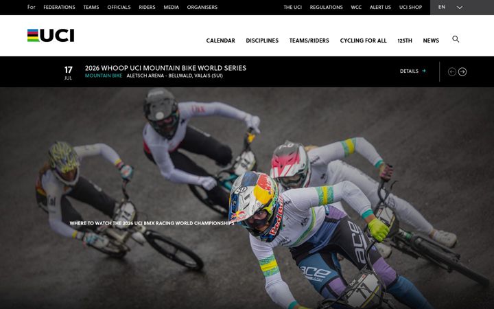 Screenshot ta' uci.org