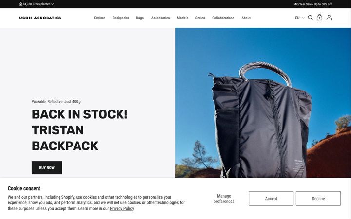Screenshot of ucon-acrobatics.com