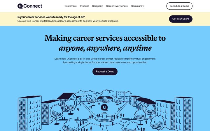 Screenshot of uconnectlabs.com