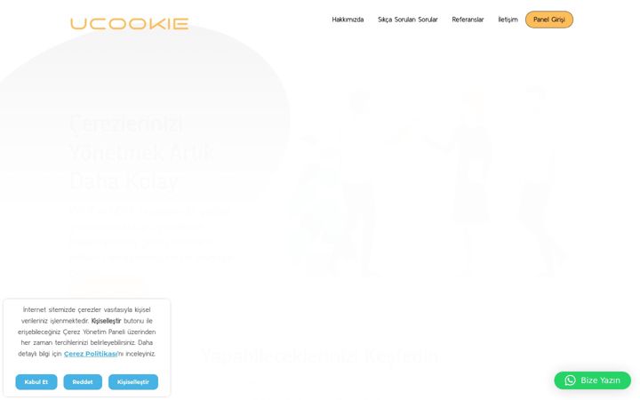 Screenshot of ucookie.com.tr
