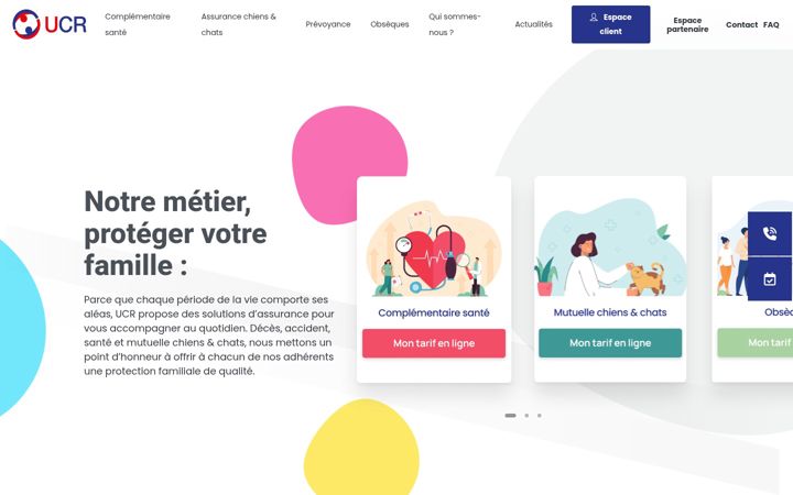 Screenshot von ucr.fr