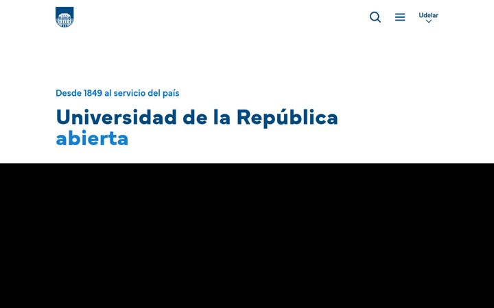 Screenshot of udelar.edu.uy