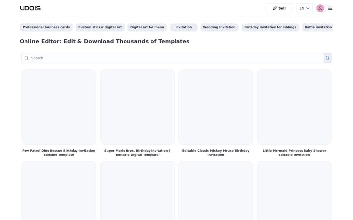 Screenshot of udois.com
