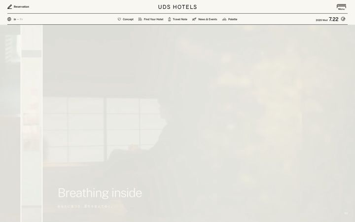 Screenshot di uds-hotels.com