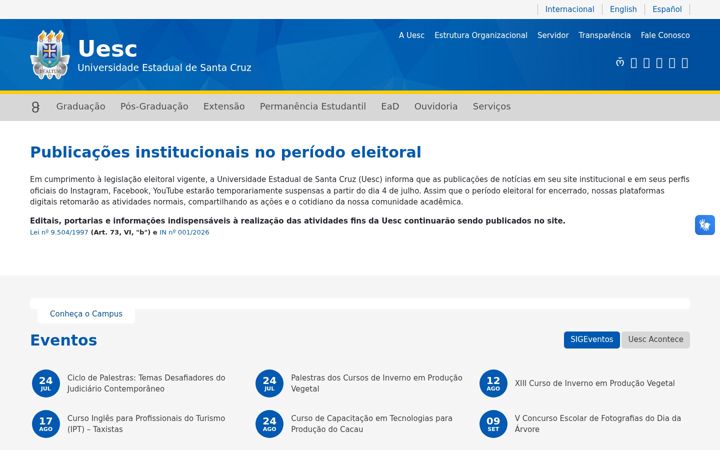 Kuvakaappaus sivustosta uesc.br