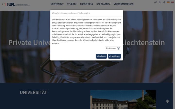 Screenshot of ufl.li