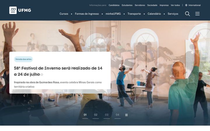 Screenshot of ufmg.br