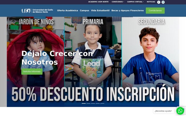 Zrzut ekranu ugm.edu.mx