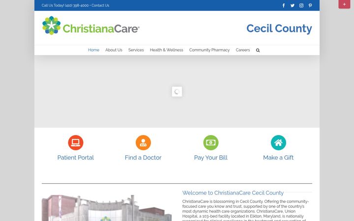 Screenshot ta' uhcc.com