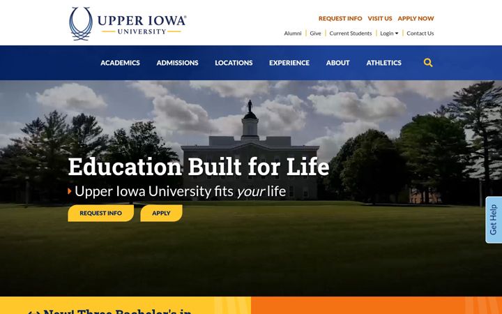 Screenshot of uiu.edu