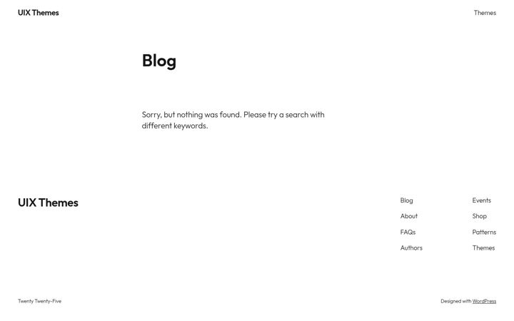 Screenshot di uix.store