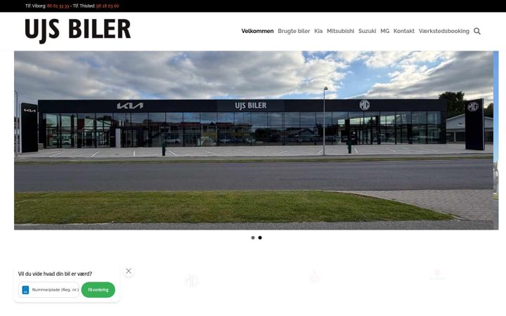 Screenshot of ujs-biler.dk