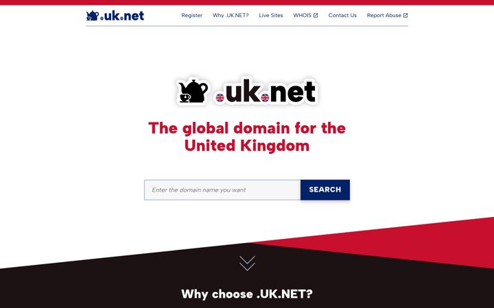 Screenshot di uk.net