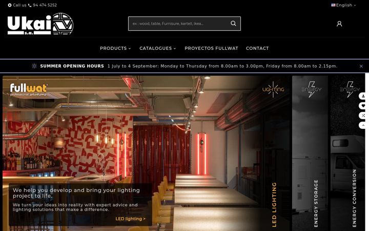 Screenshot of ukai.com