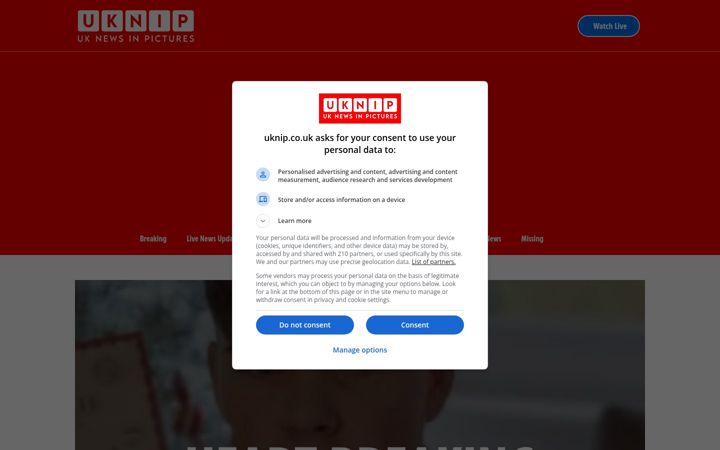 Screenshot of uknip.co.uk