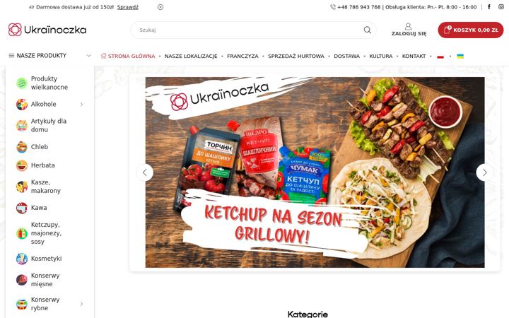 Screenshot of ukrainoczka.pl