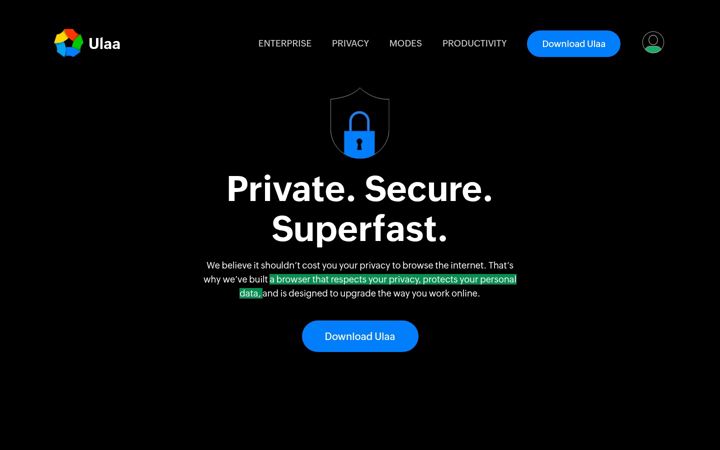 Screenshot of ulaa.com
