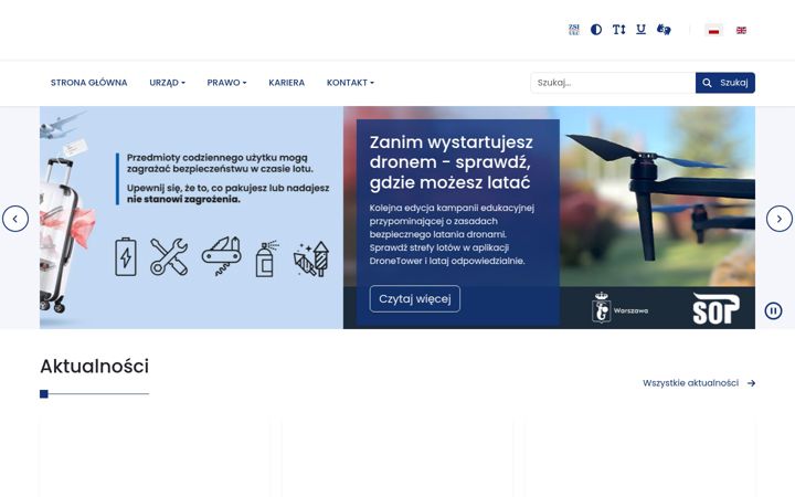 Screenshot of ulc.gov.pl